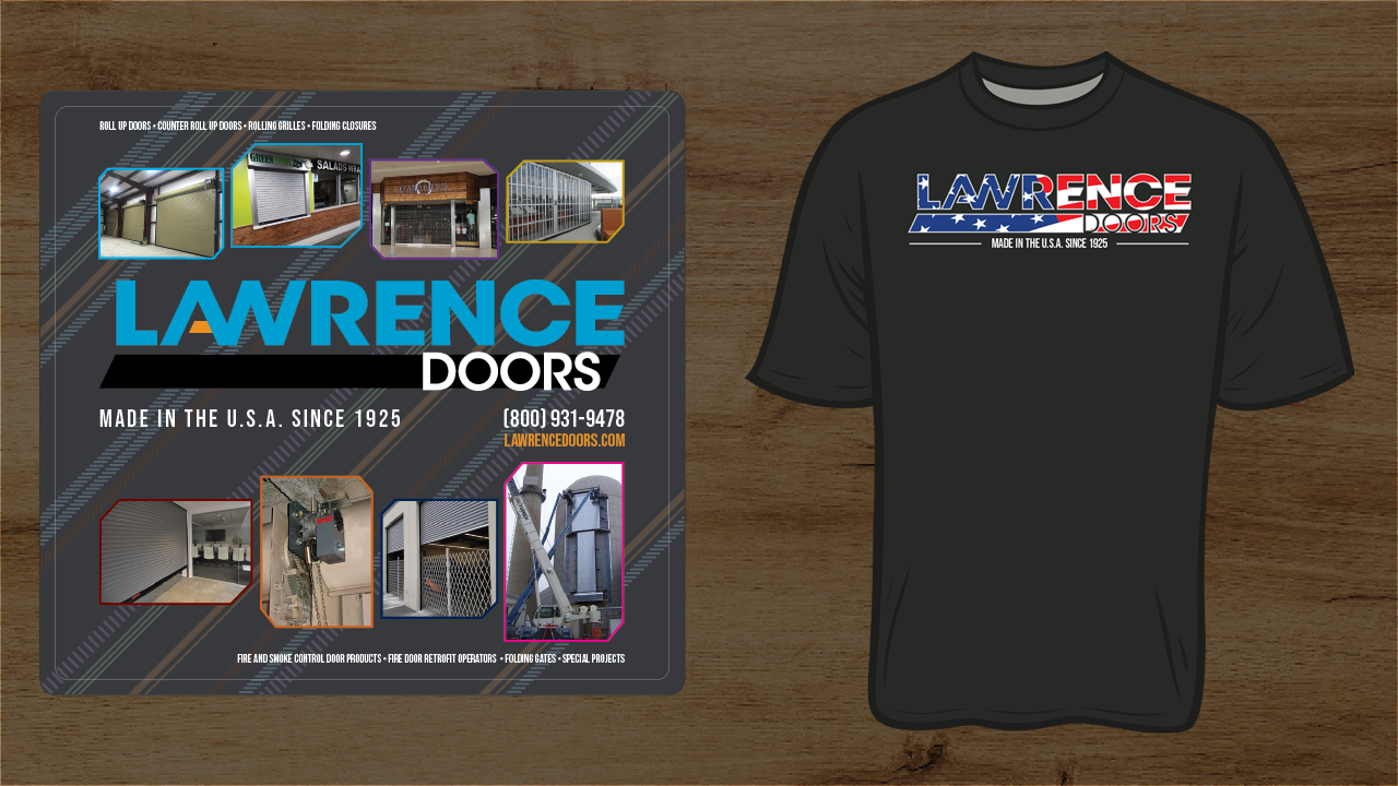 Lawrence Doors Promo Items